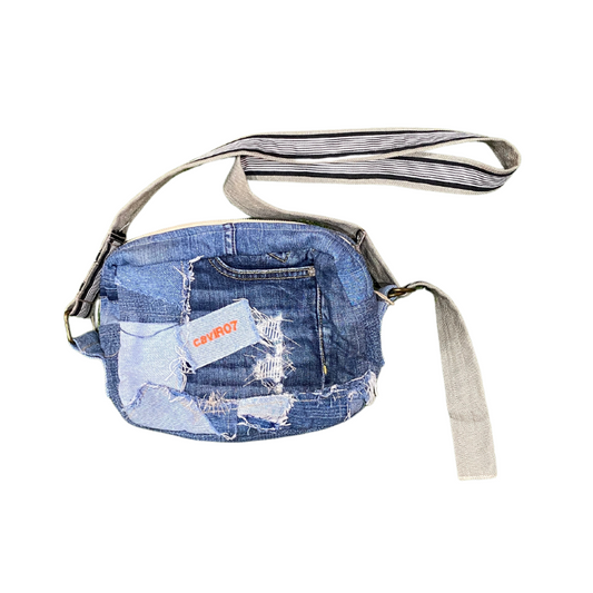 Denim Cross Body Bag