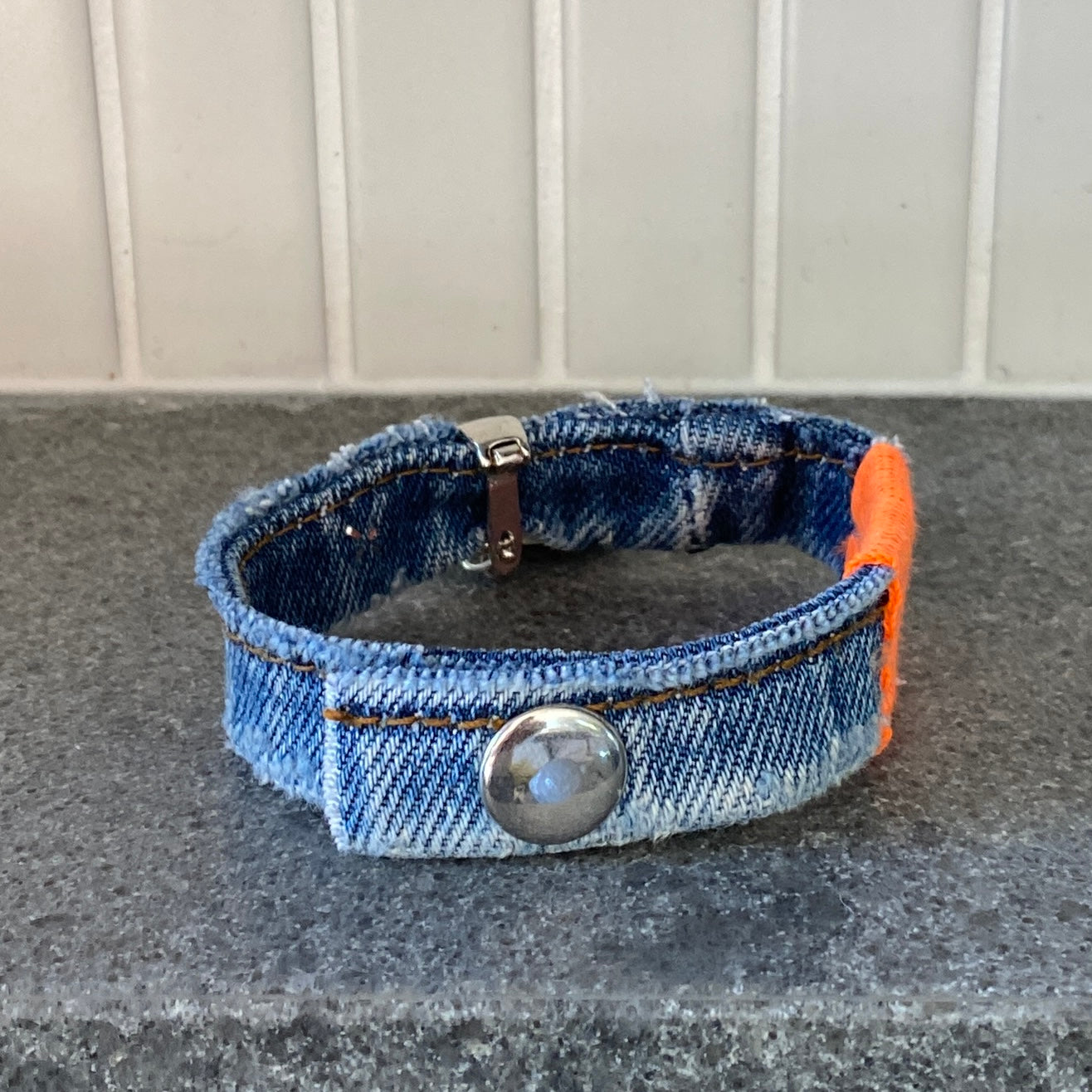 Denim Cuff Bracelet 4