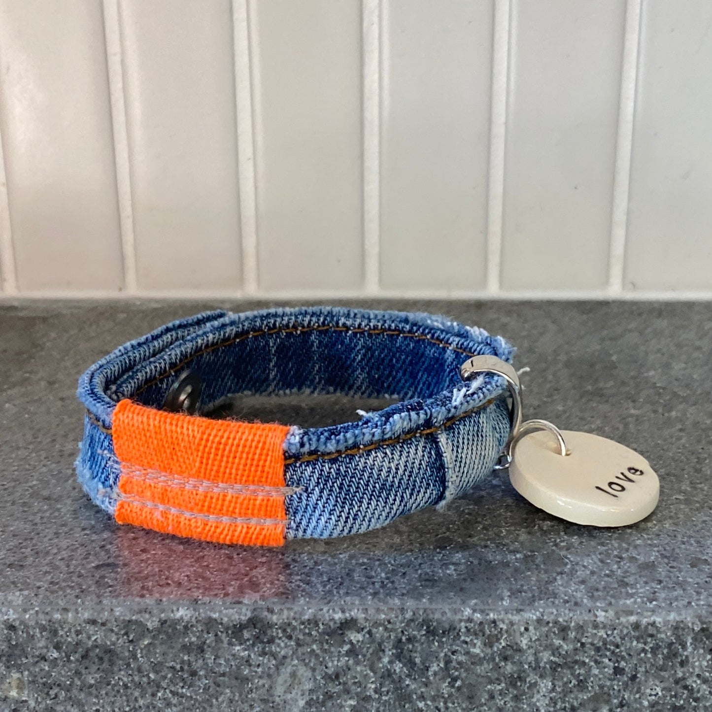 Denim Cuff Bracelet 4