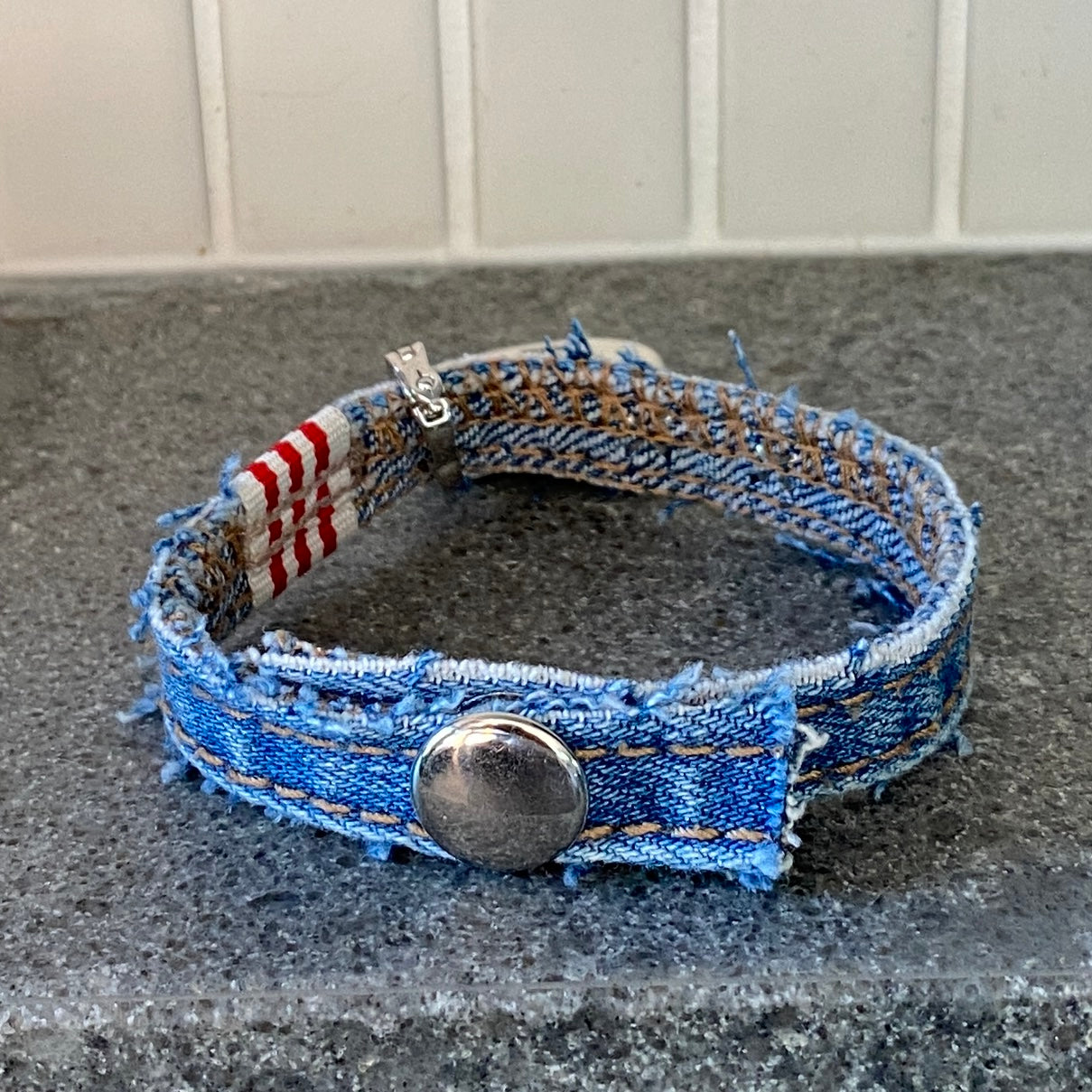 Denim Cuff Bracelet 5