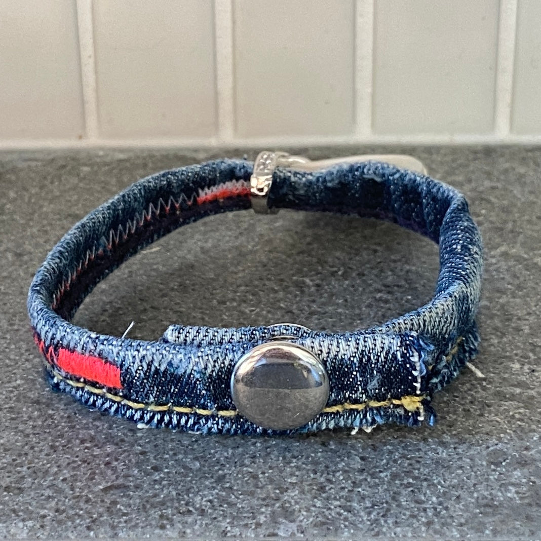 Denim Cuff Bracelet 3