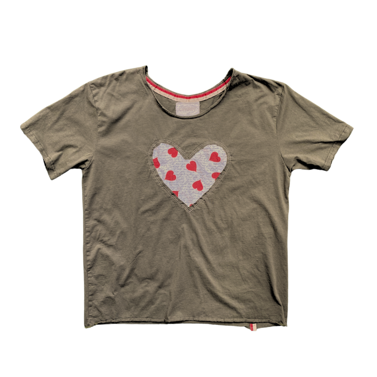 Olive Heart Tee