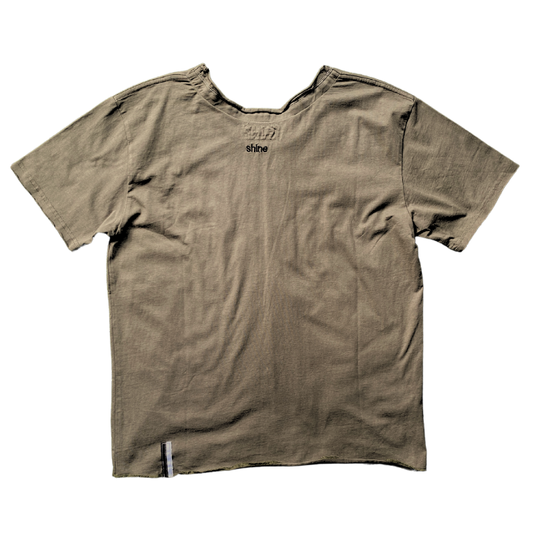 Olive 'Flower' Tee