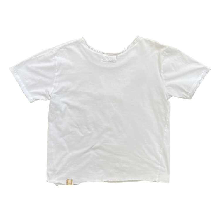 White 'lovely' Tee