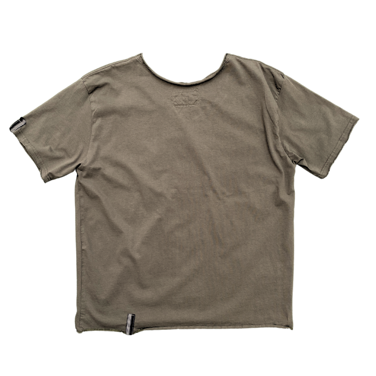 Olive 'lovely' Arch Tee