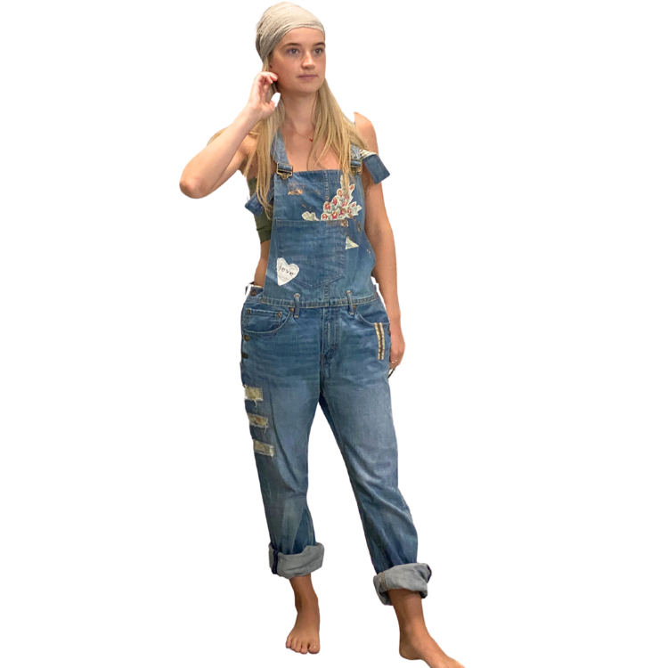 Denim Overalls