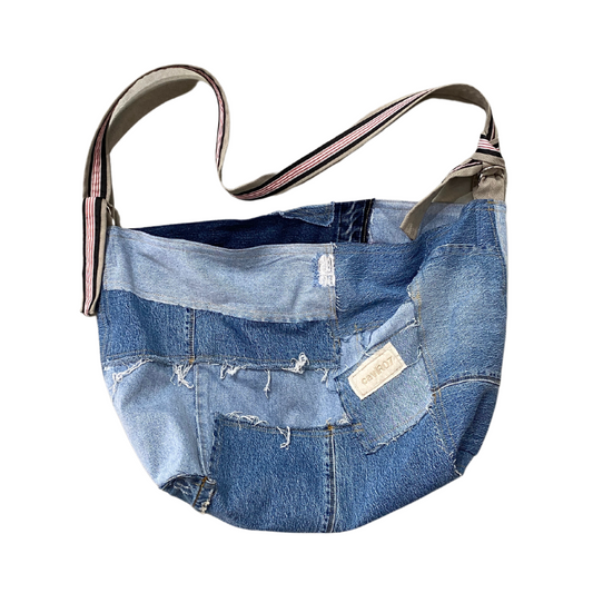 Denim Slouch Bag